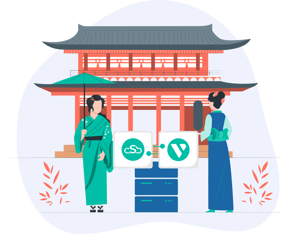 fully managed server in Tokyo